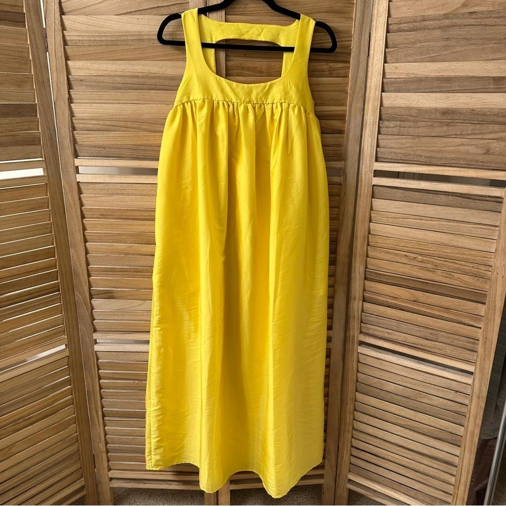 Anthropology Pinnacle by Shruti Sancheti Square-Neck Babydoll Maxi Dress… - Picture 5 of 6